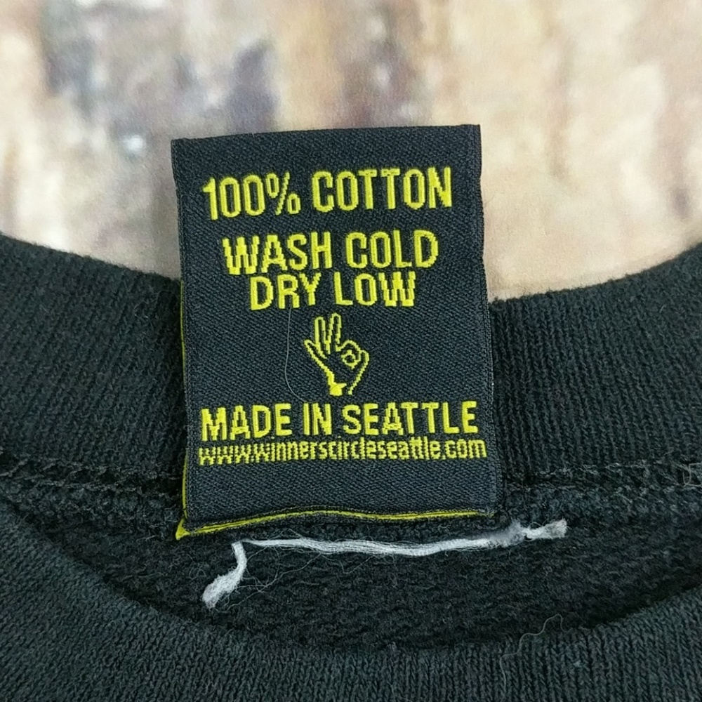 Winner's Circle Seattle Boutique Custom Pullover Crewneck Sweatshirt Size Medium - Picture 6 of 6